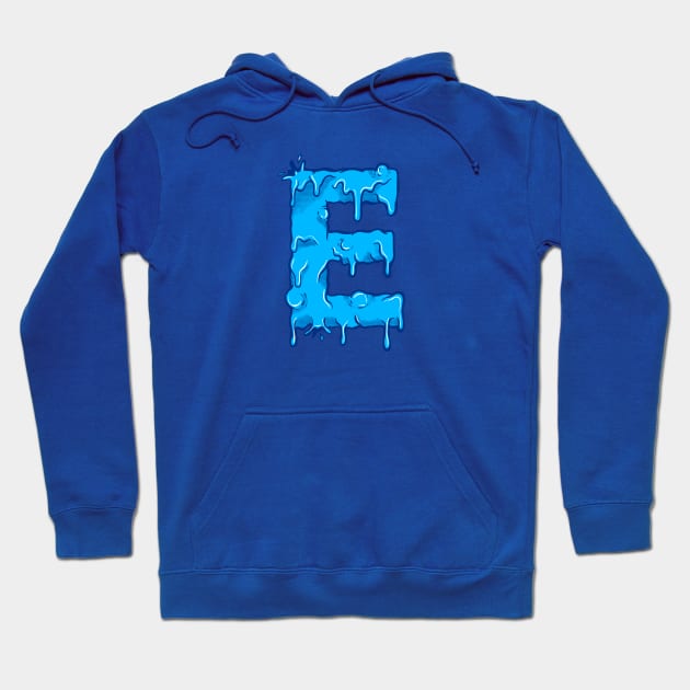 Letter E Hoodie by yogisnanda